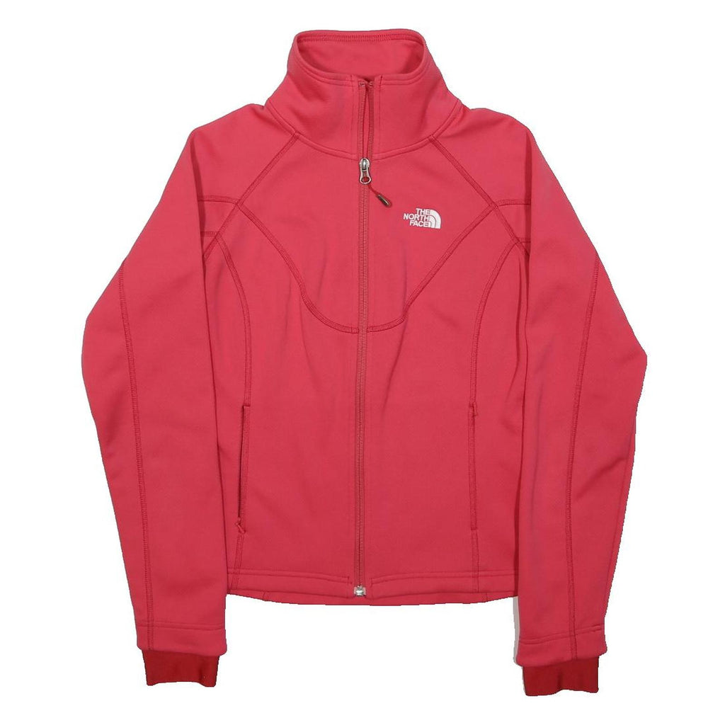 THE NORTH FACE Womens Pink Jacket XS Polyester Zip Outdoor Activewear