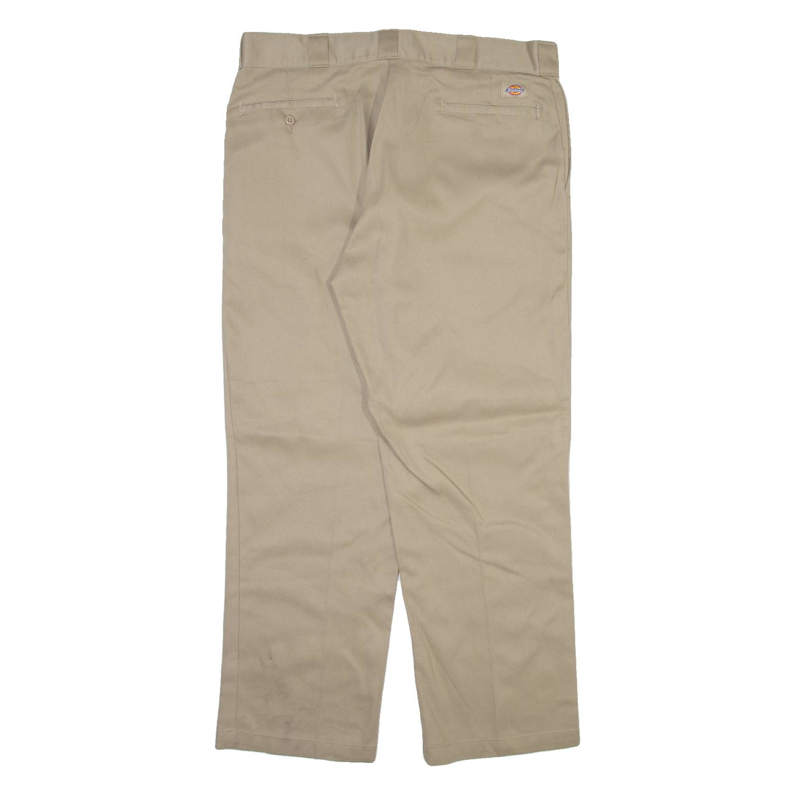 DICKIES 874 Workwear Mens Trousers Beige Regular Straight W38 L30