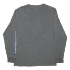 MAJESTIC Mens Grey Indianapolis Colts Football Long Sleeve Crew Neck T-Shirt M