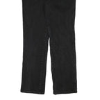 WRANGLER Mens Black Regular Fit Straight Denim W31 L31 Cotton Blend Zip Jeans