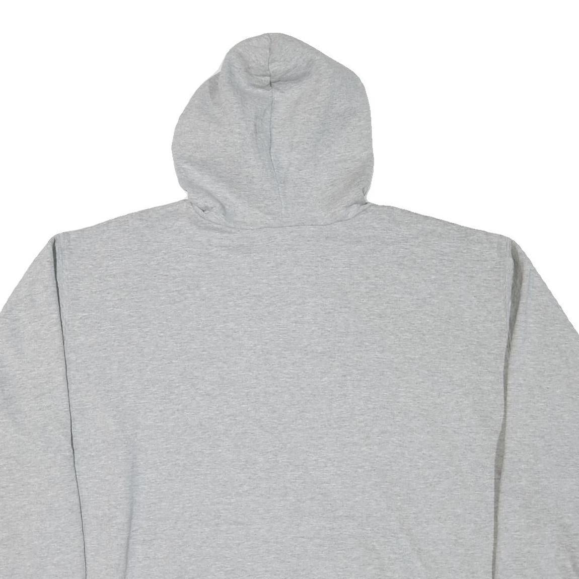 CARHARTT Mens Grey Hoodie XL Cotton Blend Pullover Casual Workwear Pocket