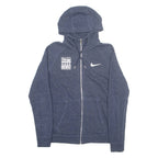 NIKE Bank Of America Mens Blue Hoodie Full Zip USA M