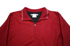 NIKE Mens Red Woven Jacket M Zip Plain Casual Sportswear Lightweight