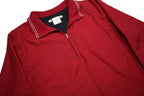 NIKE Mens Red Woven Jacket M Zip Plain Casual Sportswear Lightweight