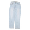 REFORMATION Womens Jeans Blue Regular Straight Denim Light W26 L27 Zip Cotton