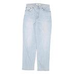 REFORMATION Womens Jeans Blue Regular Straight Denim Light W26 L27 Zip Cotton