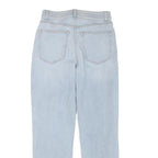 REFORMATION Womens Jeans Blue Regular Straight Denim Light W26 L27 Zip Cotton