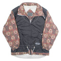 SORRY Mens Jacket Black Crazy Pattern M