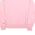 CHAMPION REVERSE WEAVE Womens Pink Crew Neck L Sweatshirt Cotton Pullover