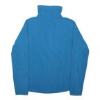 THE NORTH FACE Womens Blue Polyester Plain Pullover Crew Neck Jumper S Outdoor