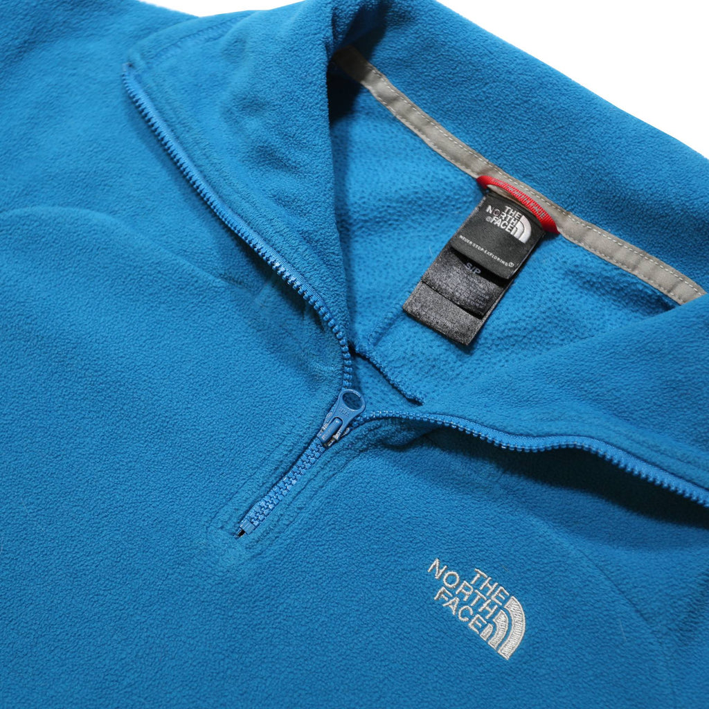 THE NORTH FACE Womens Blue Polyester Plain Pullover Crew Neck Jumper S Outdoor