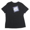 NIKE Mens Black Graphic T-Shirt XL Short Sleeve Crew Neck Casual Cotton
