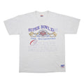 NUTMEG Mens Grey Super Bowl XXVI Graphic T-Shirt XL Short Sleeve Crew Neck