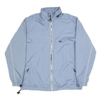 CARHARTT Mens Blue Lightweight Synthetic Zip Jacket L Plain Casual Outdoor