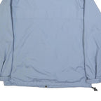 CARHARTT Mens Blue Lightweight Synthetic Zip Jacket L Plain Casual Outdoor