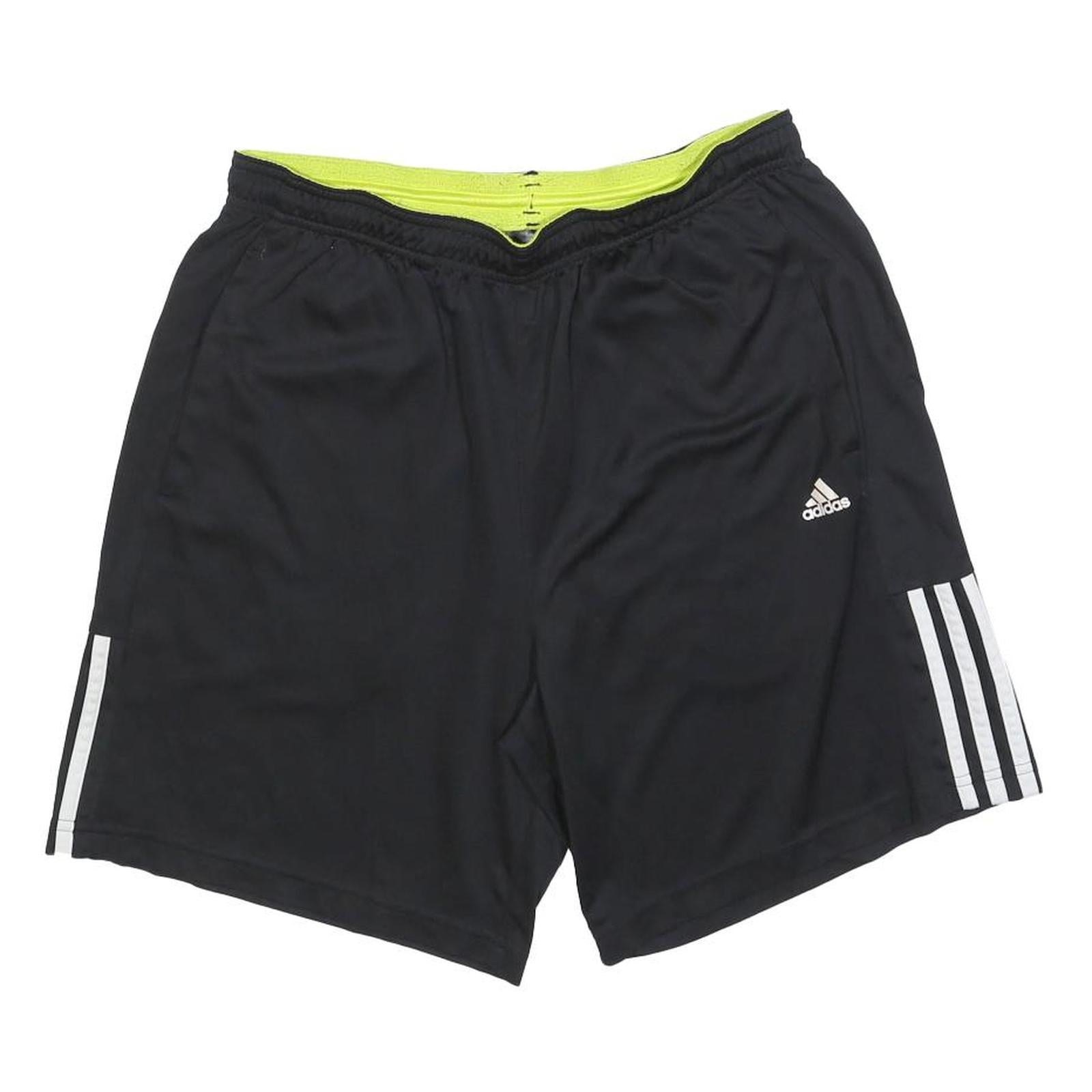 ADIDAS Mens Black Sports Shorts L W30 Climacool Polyester Casual Gym Workout