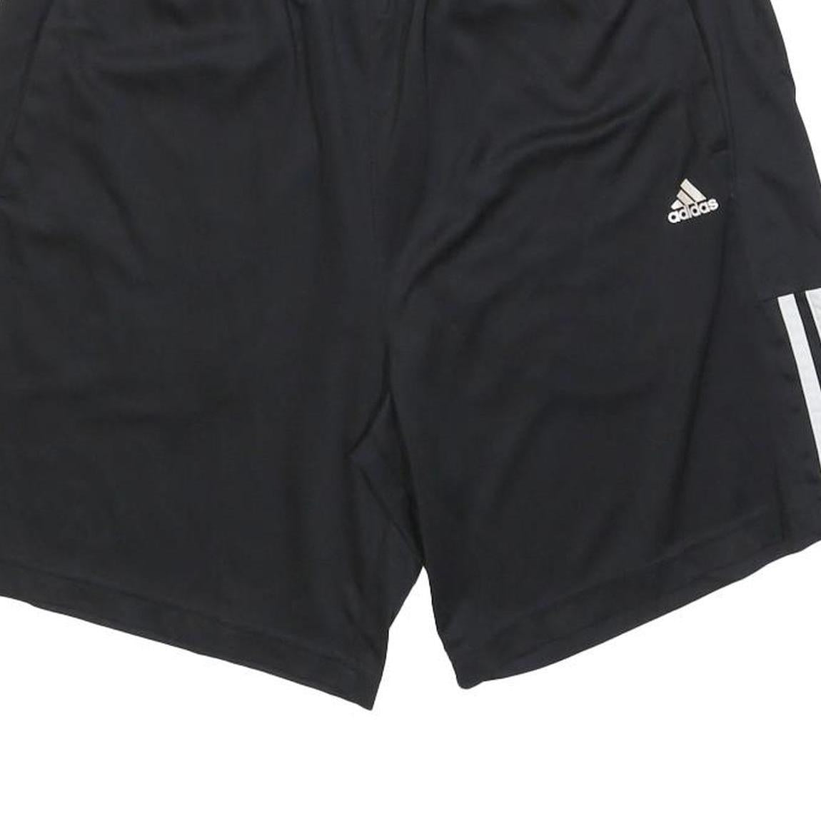 ADIDAS Mens Black Sports Shorts L W30 Climacool Polyester Casual Gym Workout