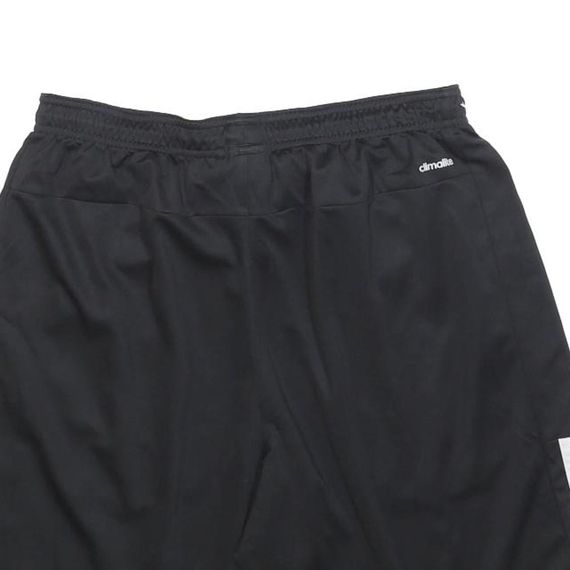 ADIDAS Mens Black Sports Shorts L W30 Climacool Polyester Casual Gym Workout
