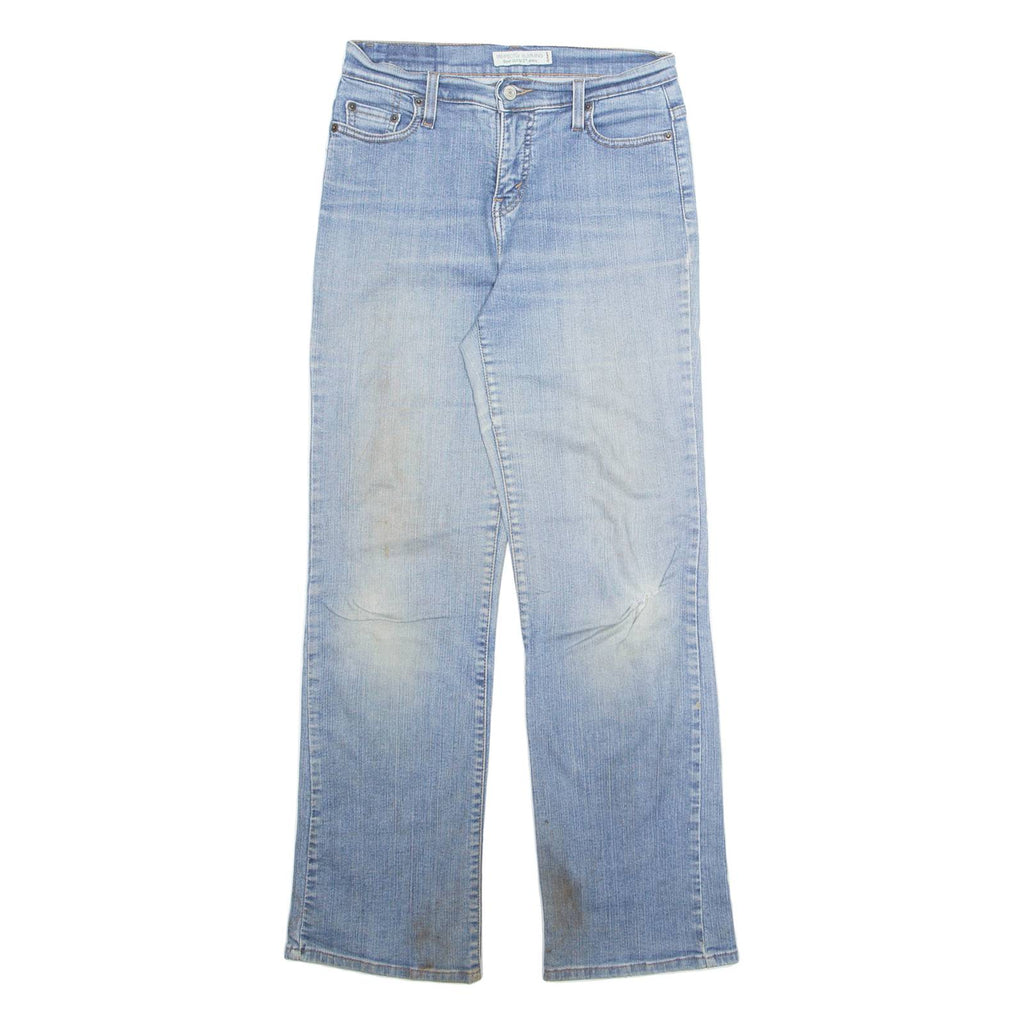 LEVI'S Womens Jeans Blue Regular Bootcut Stone Wash W28 L30