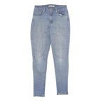 LEVI'S 721 High Rise Skinny Womens Jeans Blue Slim Denim Medium W28 L30 Stretch