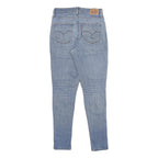 LEVI'S 721 High Rise Skinny Womens Jeans Blue Slim Denim Medium W28 L30 Stretch