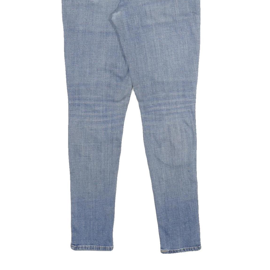 LEVI'S 721 High Rise Skinny Womens Jeans Blue Slim Denim Medium W28 L30 Stretch