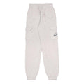 NIKE Womens Joggers Beige Relaxed Tapered XS W22 L28 Drawstring Cargo Pockets