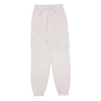 NIKE Womens Joggers Beige Relaxed Tapered XS W22 L28 Drawstring Cargo Pockets