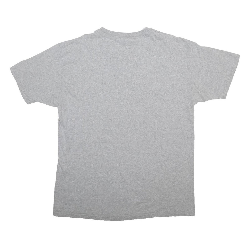 CHAMPION Mens Grey Jesuit Football Graphic T-Shirt XL Short Sleeve Crew Neck