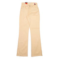 HIS Womens Trousers Orange Slim Bootcut W24 L33