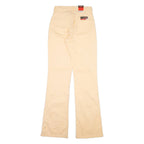 HIS Womens Trousers Orange Slim Bootcut W24 L33