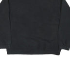 Mens Black Sweatshirt Wisconsin Map The Badger State Crew Neck L Regional Print