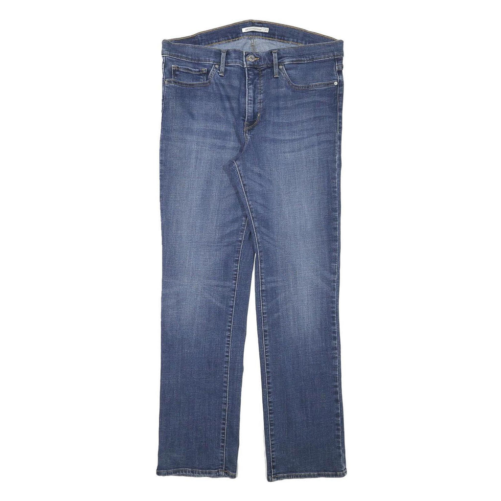 LEVI'S Womens Jeans Blue Regular Straight Denim Medium W33 L29 Classic Cotton
