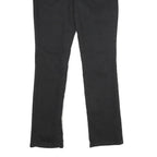 LEVI'S 505 Womens Jeans Black Regular Straight Denim W28 L32 Zip Cotton Blend