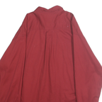 DOCKERS Mens Red Shirt XL Cotton Button Down Long Sleeve Casual