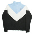 FILA Mens Sweatshirt Black 1/4 Zip S