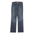 LEVI'S 627 Womens Jeans Blue Regular Straight Denim Medium W30 L33 Zip