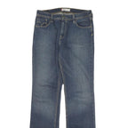 LEVI'S 627 Womens Jeans Blue Regular Straight Denim Medium W30 L33 Zip