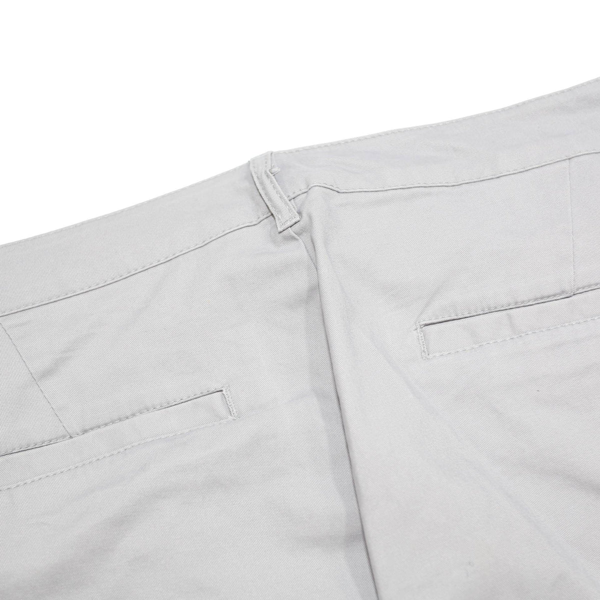 ASOS Womens Cotton Blend White Slim Straight Trousers W33 L30 Casual Smart Wear