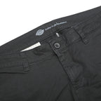 DICKIES Womens Cotton Blend Black Slim Slim Trousers W34 L31 Workwear Casual