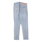 LEVI'S Womens Slim Light Blue Denim Slim Jeans W27 L27 Distressed