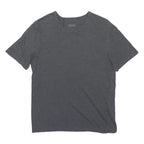 HUGO BOSS Mens Grey Crew Neck Short Sleeve T-Shirt M Cotton Blend Casual