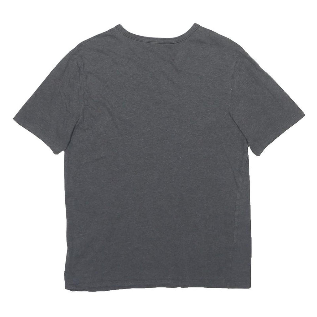HUGO BOSS Mens Grey Crew Neck Short Sleeve T-Shirt M Cotton Blend Casual