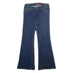 DICKIES Womens Jeans Blue Slim Bootcut W30 L31