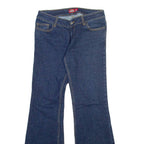 DICKIES Womens Jeans Blue Slim Bootcut W30 L31