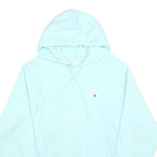 CHAMPION REVERSE WEAVE Mens Blue Pullover Hoodie S Cotton Blend Casual Wear