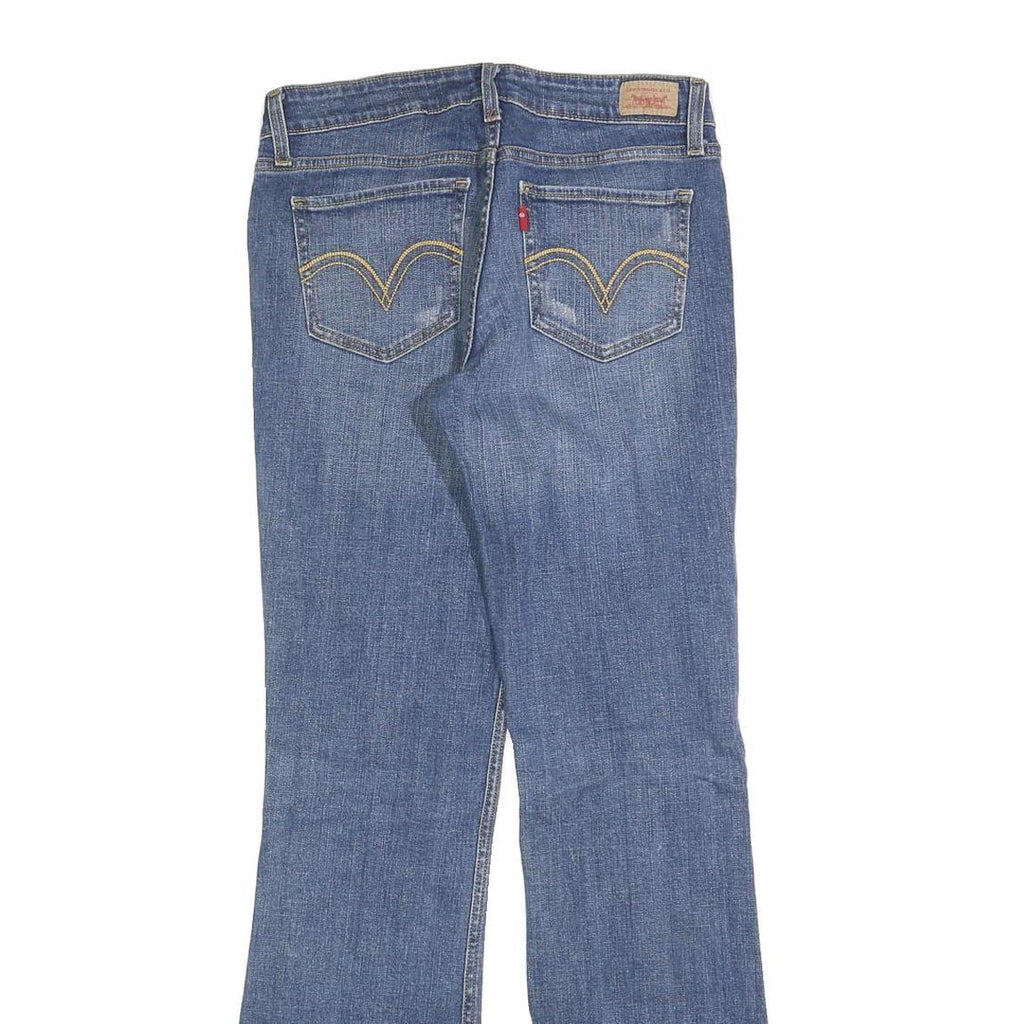 LEVI'S 518 Womens Jeans Blue Regular Bootcut Denim Medium W28 L32 Classic Fit