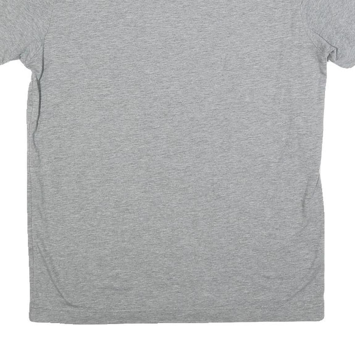 PUMA Womens Grey & Pink Graphic T-Shirt L Short Sleeve Crew Neck Casual Wear