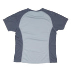 BERGHAUS Womens Blue & Grey Modern T-Shirt M Short Sleeve Crew Neck Casual