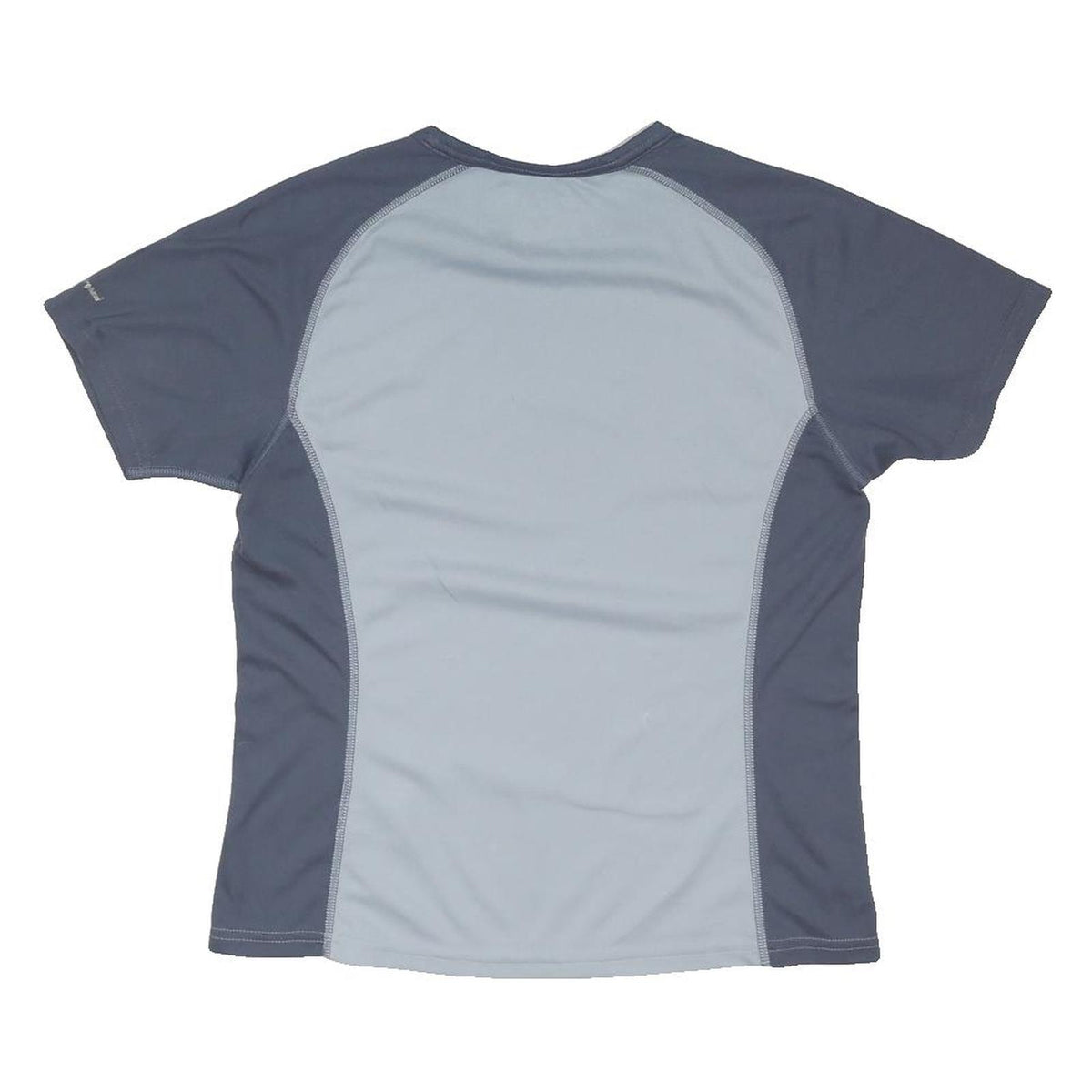 BERGHAUS Womens Blue & Grey Modern T-Shirt M Short Sleeve Crew Neck Casual
